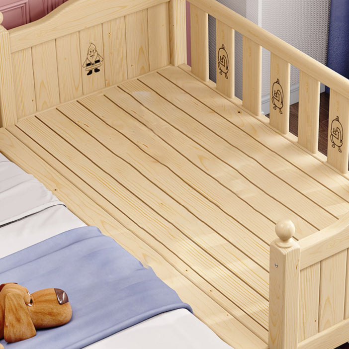 Scandinavian Kids Bed No Theme Gender Neutral Kids Bed with Mattress