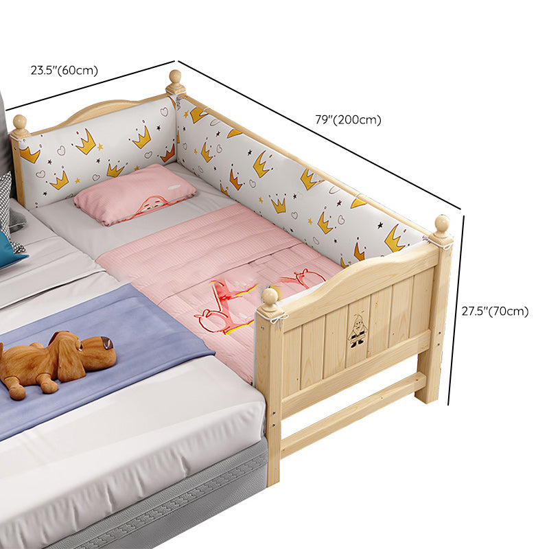 Scandinavian Kids Bed No Theme Gender Neutral Kids Bed with Mattress