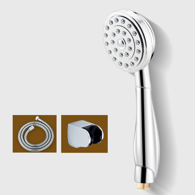 Contemporary Brass Round Hand Shower Water Filtration Showerhead