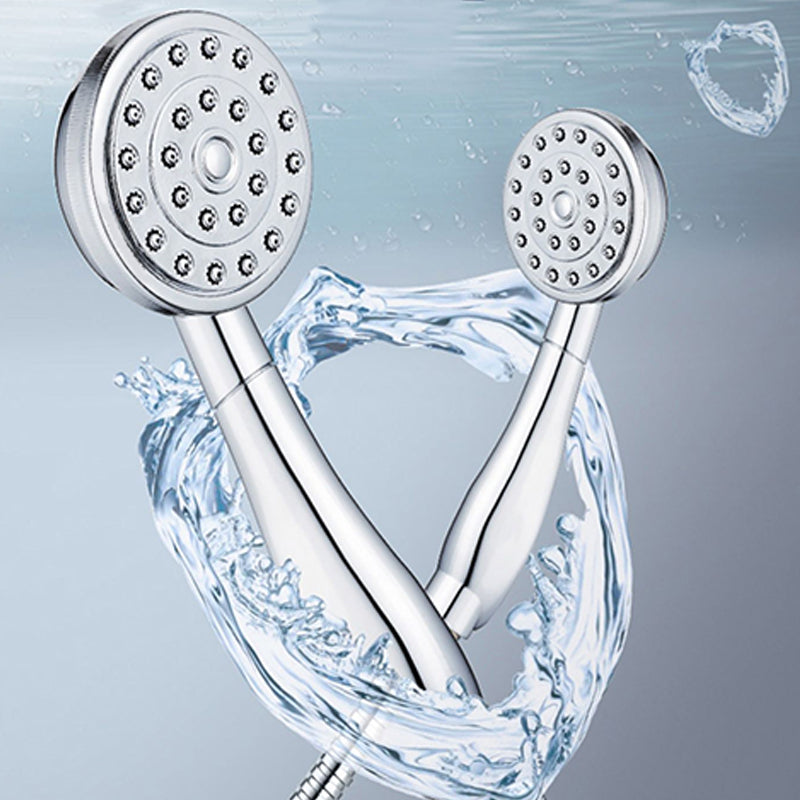 Contemporary Brass Round Hand Shower Water Filtration Showerhead