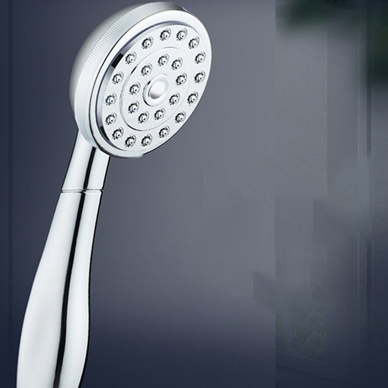 Contemporary Brass Round Hand Shower Water Filtration Showerhead