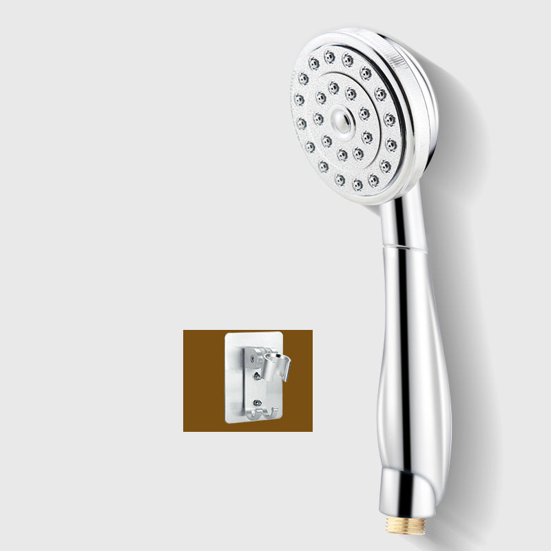 Contemporary Brass Round Hand Shower Water Filtration Showerhead