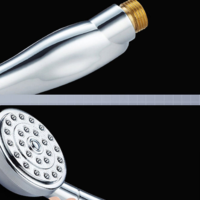 Contemporary Brass Round Hand Shower Water Filtration Showerhead