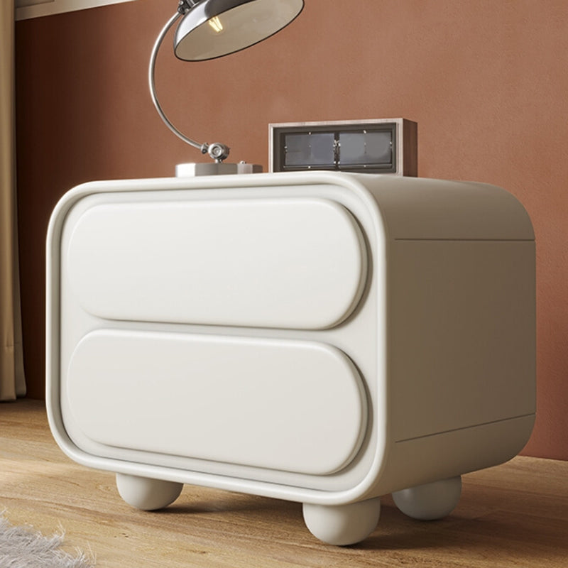 White Bedside Table for Nursery Modern & Contemporary Nightstand Kids