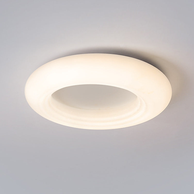 Modernism Flush Mount Ceiling Light White Flush Lighting for Bedroom