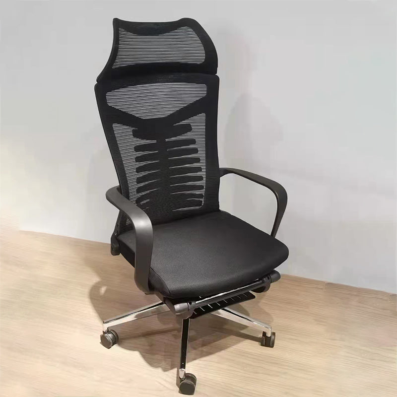 Modern Swivel Chair Adjustable Seat Height Chair with Breathable Back