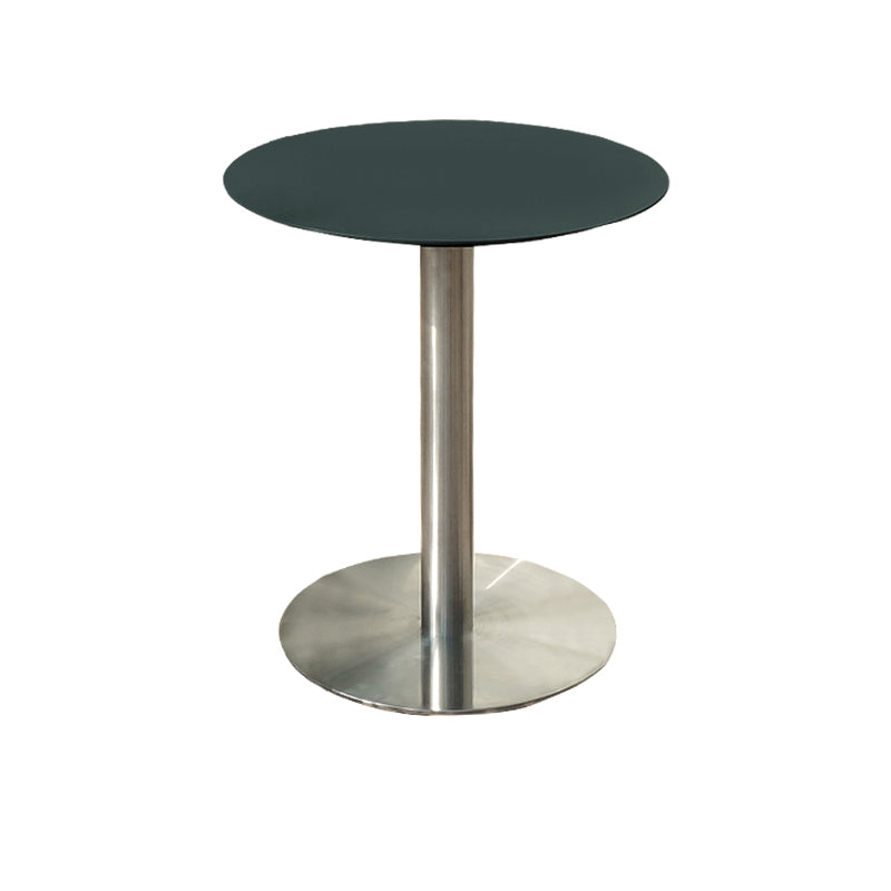 Aluminum Patio Table Modern Rust Resistant Dining Table with Metal Base