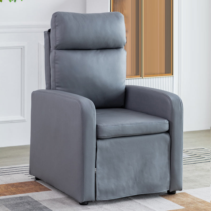 26.4" Wide Standard Recliner Chair Modern Manual Recliners with Adjustable Headrest