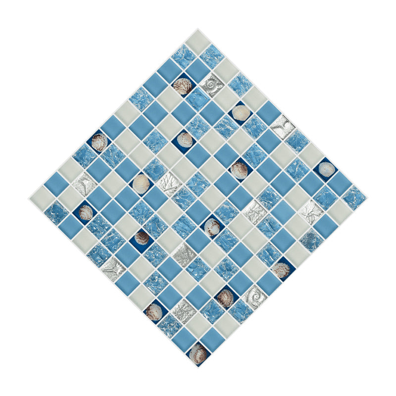 Modern Mosaic Tile Glass Brick Look Wall & Floor Tile with Square Shape