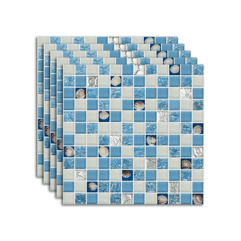 Modern Mosaic Tile Glass Brick Look Wall & Floor Tile with Square Shape