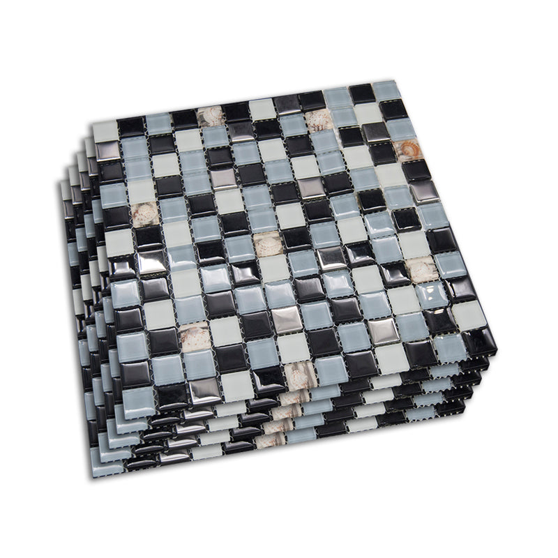 Modern Mosaic Tile Glass Brick Look Wall & Floor Tile with Square Shape