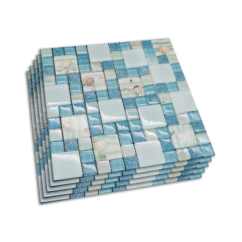 Modern Mosaic Tile Glass Brick Look Wall & Floor Tile with Square Shape