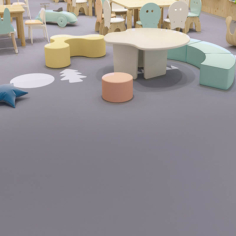 Waterproof PVC Flooring Pure Color Fire Resistant Self-Stick PVC Flooring