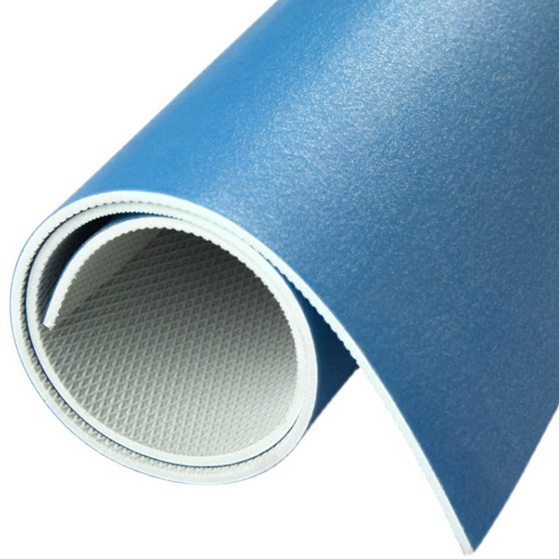 Waterproof PVC Flooring Pure Color Fire Resistant Self-Stick PVC Flooring