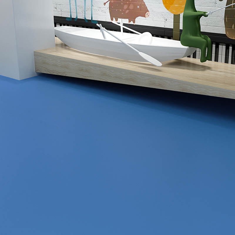 Waterproof PVC Flooring Pure Color Fire Resistant Self-Stick PVC Flooring