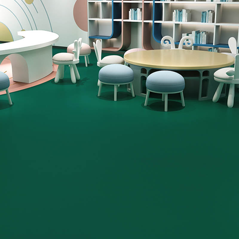 Waterproof PVC Flooring Pure Color Fire Resistant Self-Stick PVC Flooring