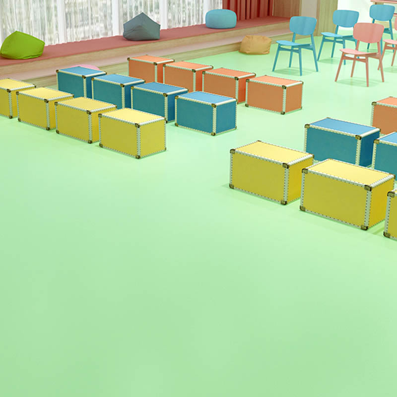 Waterproof PVC Flooring Pure Color Fire Resistant Self-Stick PVC Flooring