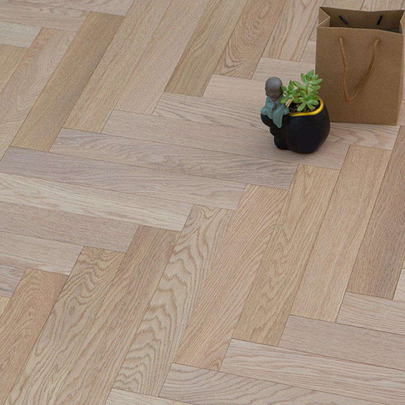 Traditional Wood Tile Wire Brushed Parquet Click-Locking Wood Floor Planks