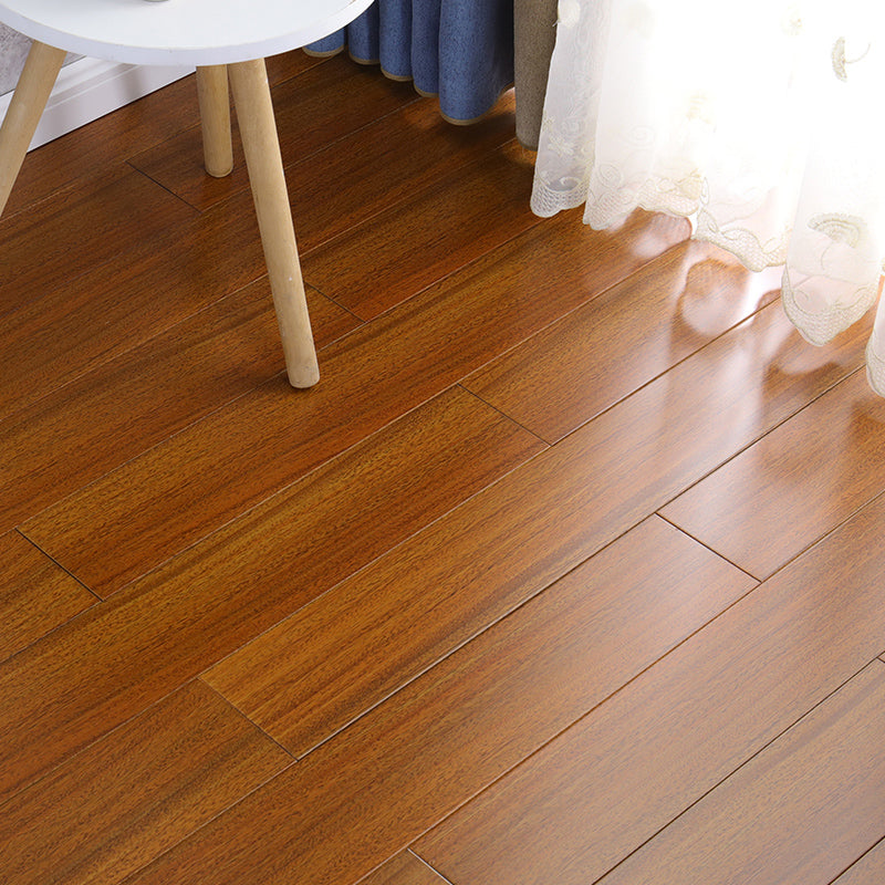 Modern Plank Flooring Solid Wood Water Resistant Staple Hardwood Flooring