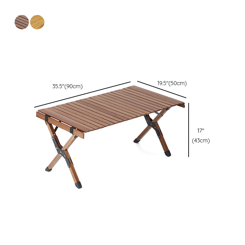 Modern Rectangle Folding Table Outdoor Removable Camping Table