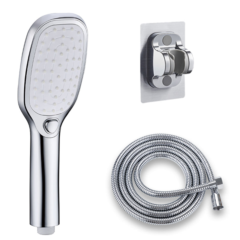 Contemporary Shower Head Standard Spray Pattern Included Hose