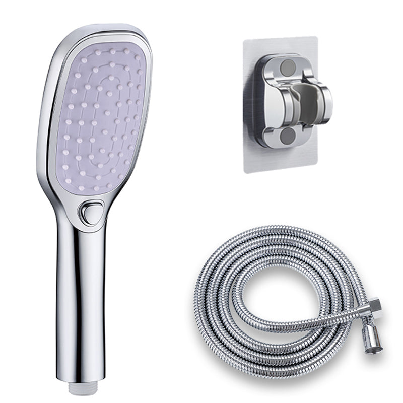 Contemporary Shower Head Standard Spray Pattern Included Hose