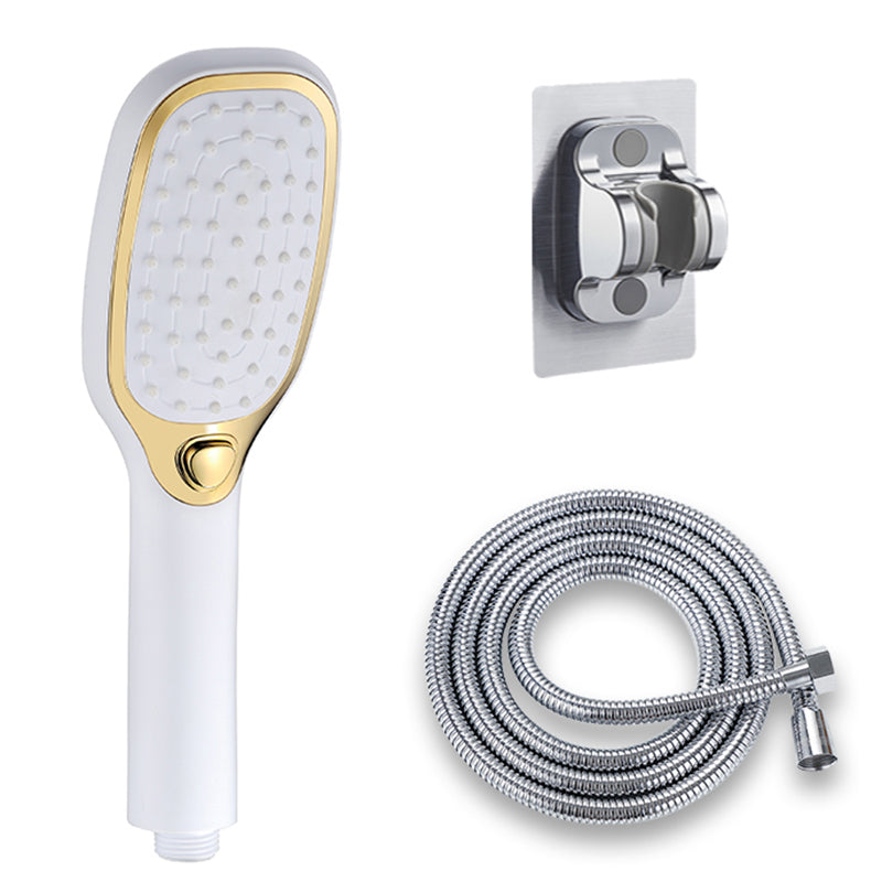 Contemporary Shower Head Standard Spray Pattern Included Hose