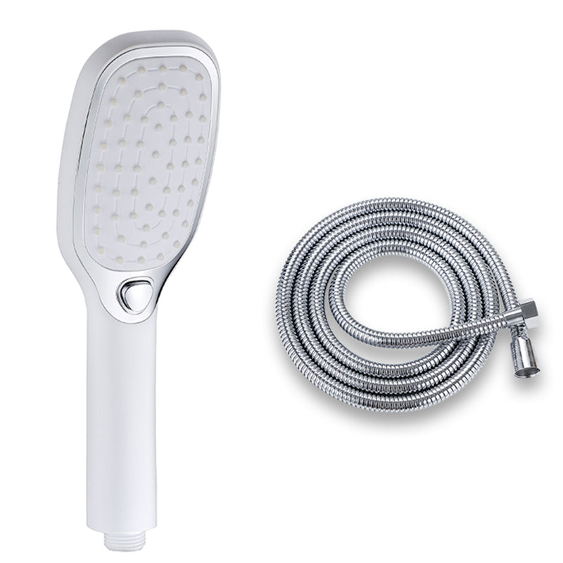 Contemporary Shower Head Standard Spray Pattern Included Hose