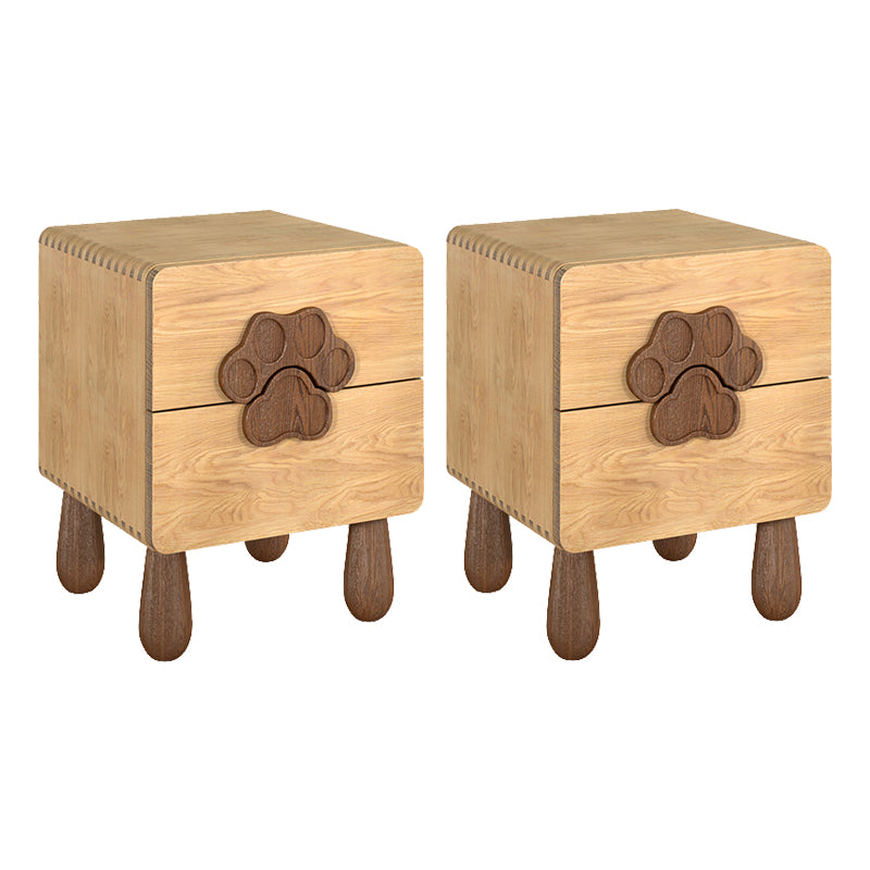 Brown Bedside Table for Nursery Modern & Contemporary Bedside Table for Nursery