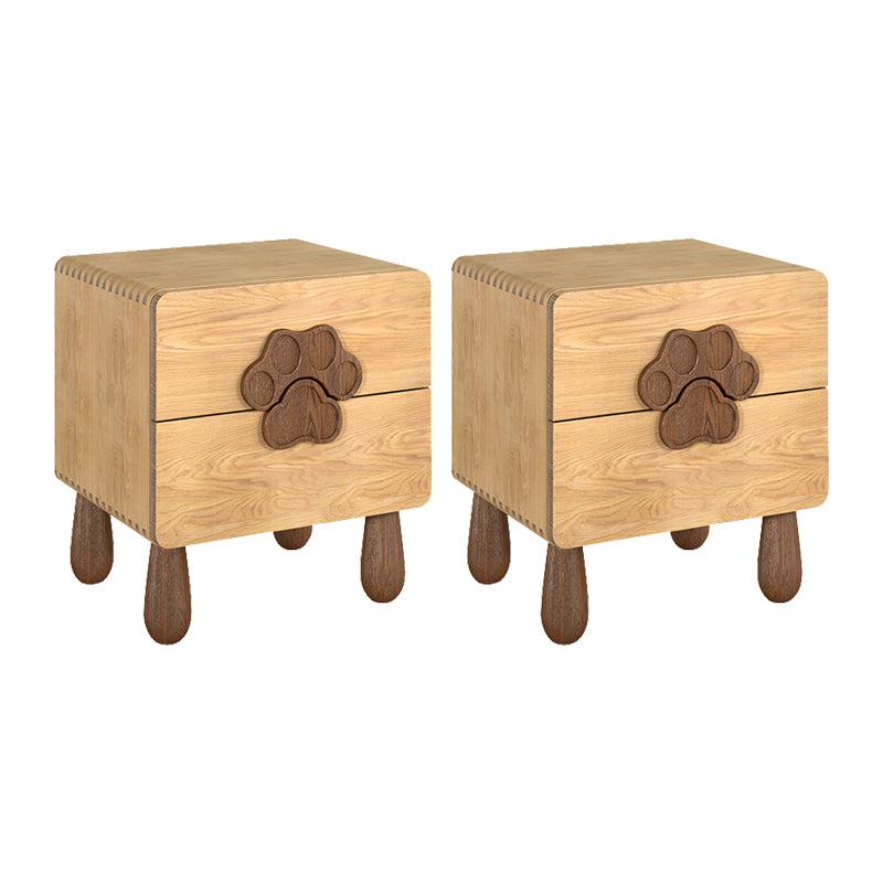 Brown Bedside Table for Nursery Modern & Contemporary Bedside Table for Nursery