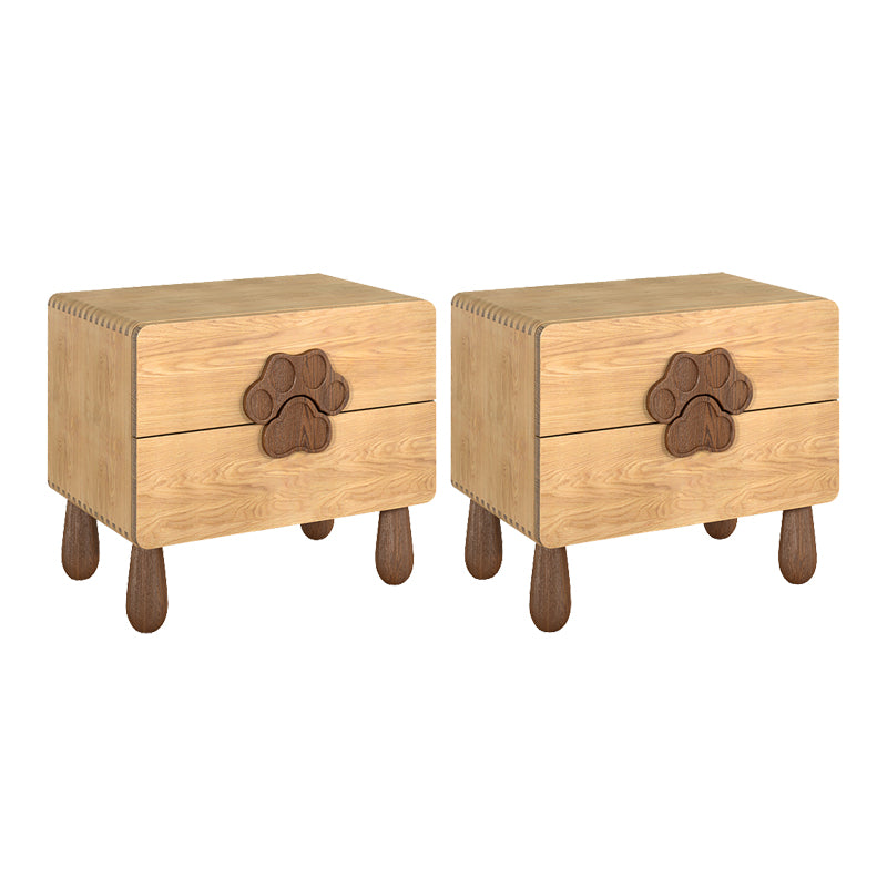 Brown Bedside Table for Nursery Modern & Contemporary Bedside Table for Nursery