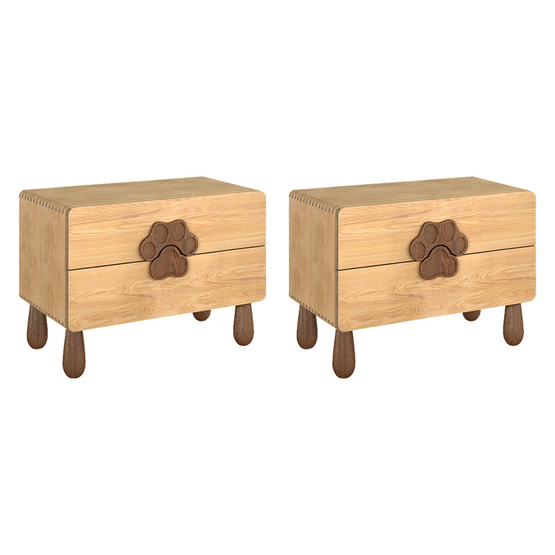 Brown Bedside Table for Nursery Modern & Contemporary Bedside Table for Nursery