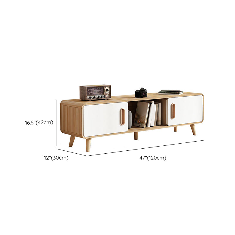 WoodenTV Media Console Moderm TV Stand Console for Living Room