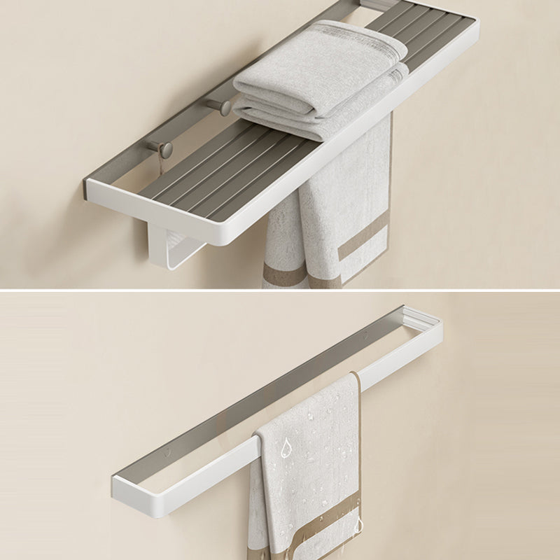 Modern Drill and Screw Mount Bathroom Accessories Hardware Set