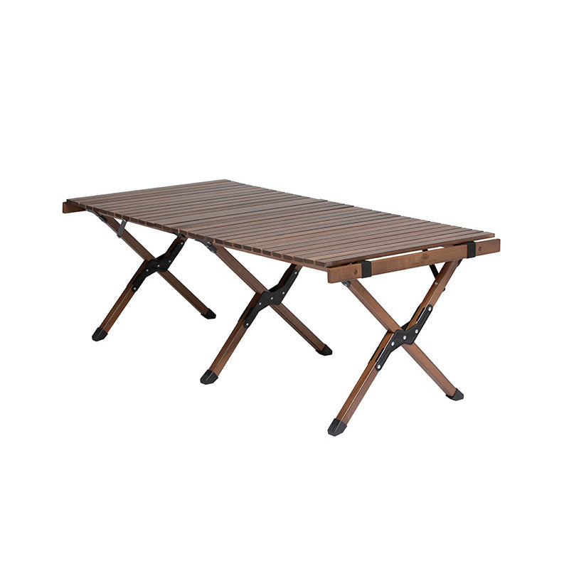 Outdoor Removable Camping Table Modern Beech Wood Folding Table