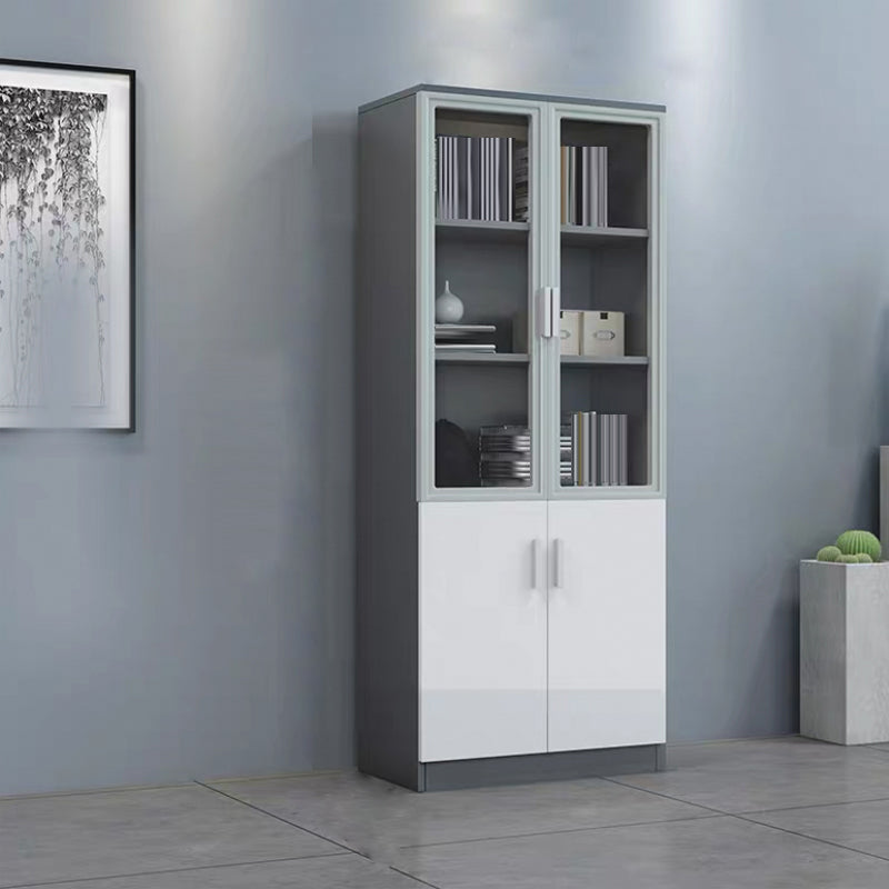 Contemporary Vertical File Cabinet Wooden Frame Storage Filing Cabinet