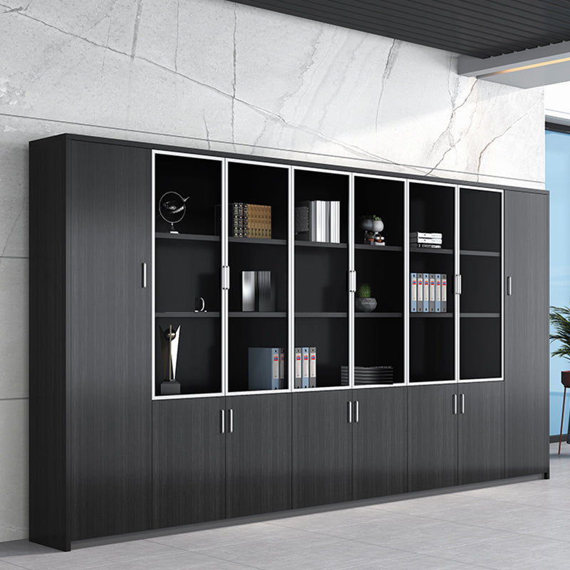 Contemporary Vertical File Cabinet Wooden Frame Storage Filing Cabinet