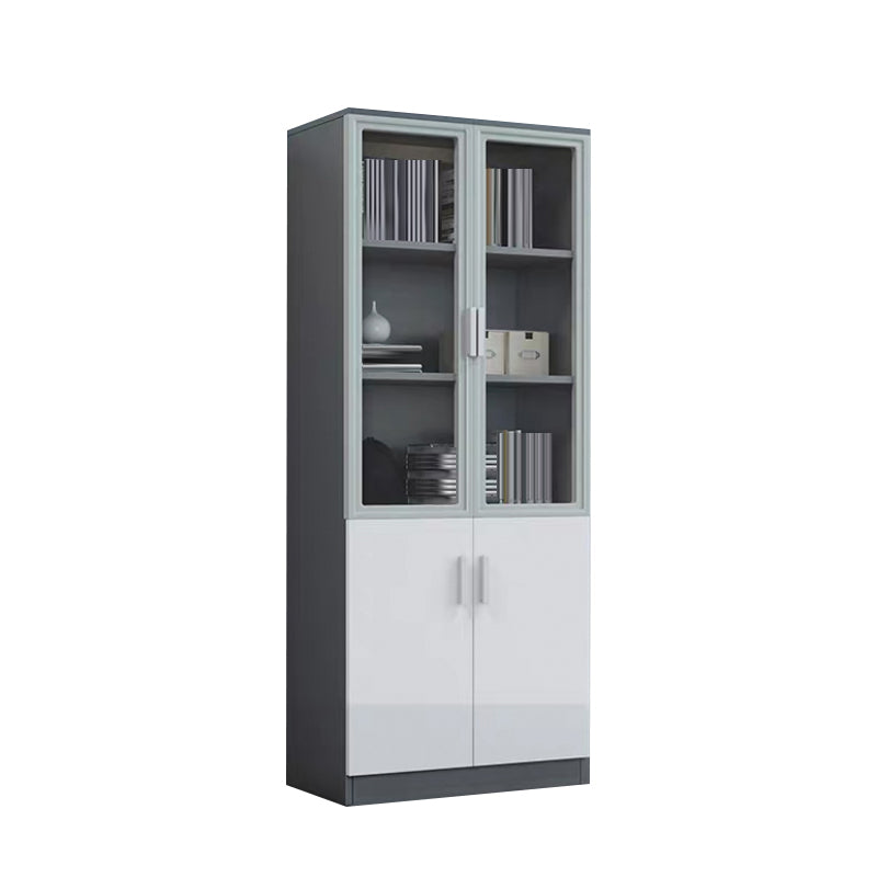 Contemporary Vertical File Cabinet Wooden Frame Storage Filing Cabinet