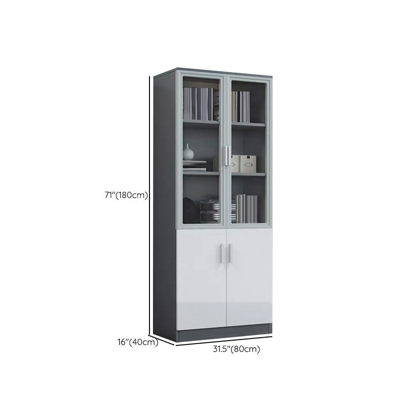 Contemporary Vertical File Cabinet Wooden Frame Storage Filing Cabinet