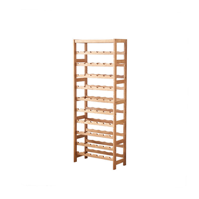 Modern Floor Wine Bottle Rack Solid Wood Wine Bottle Rack for Home