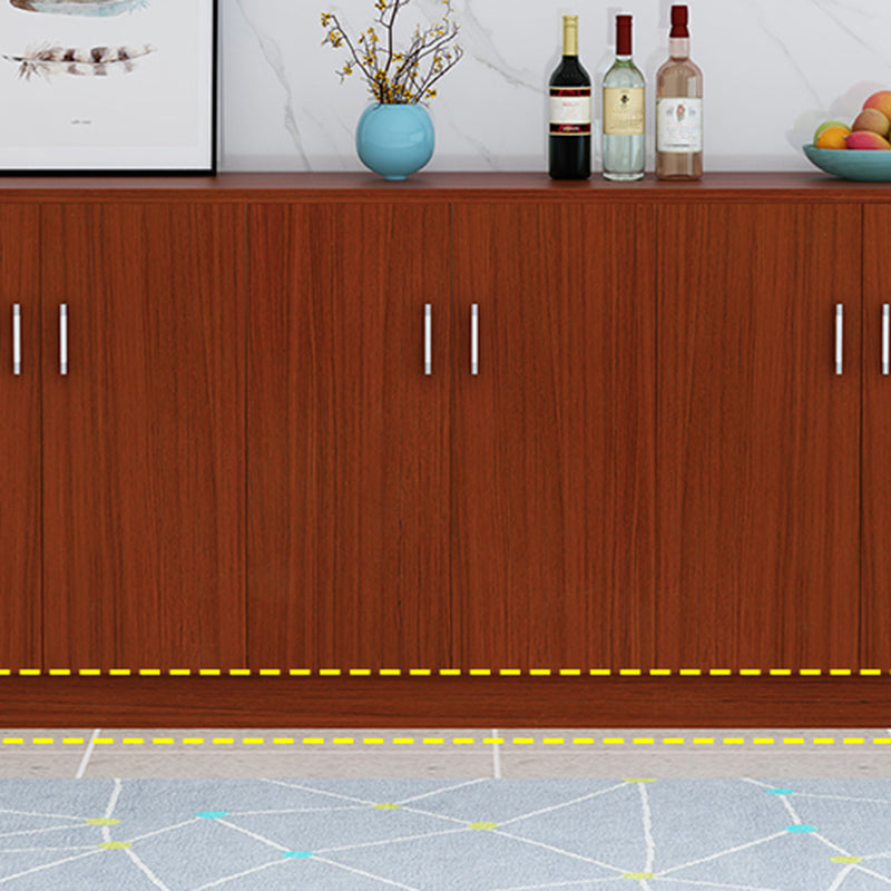 Modern Sideboard Cabinet Engineered Wood Door Included Sideboard with Adjustable Shelves