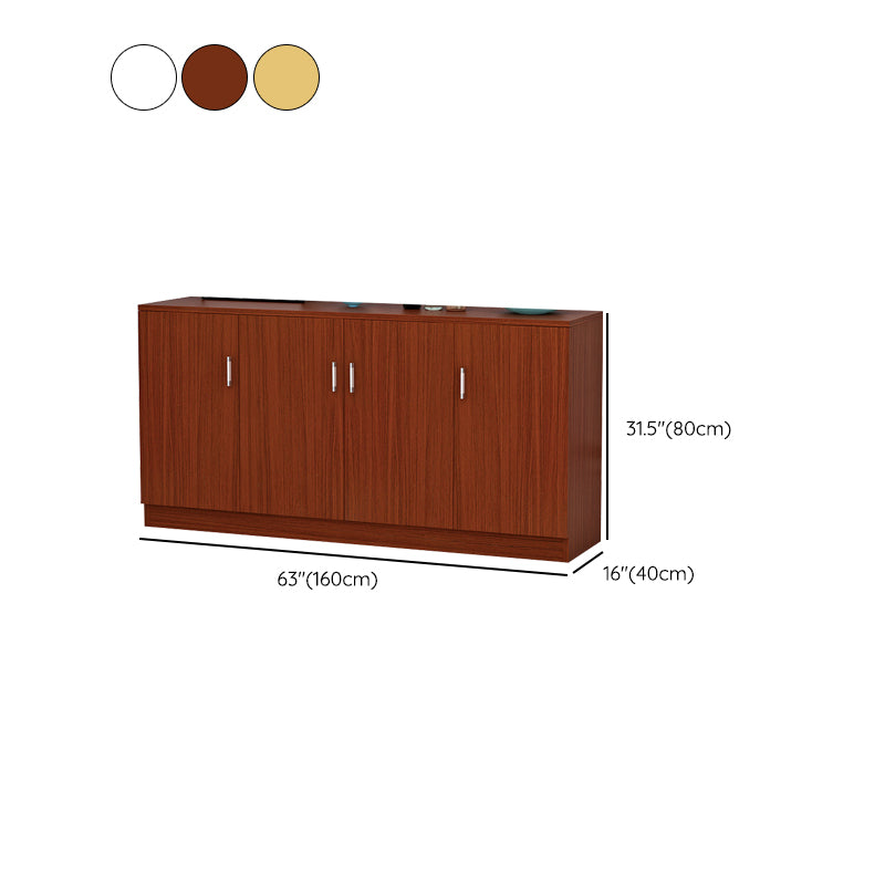 Modern Sideboard Cabinet Engineered Wood Door Included Sideboard with Adjustable Shelves