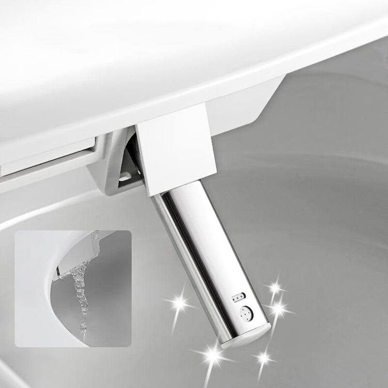 Antimicrobial Floor Mount Bidet Elongated All-In-One Toilet Seat Bidet with Heated Seat