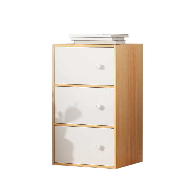 Contemporary Rectangle Accent Cabinet Manufactured Wood Knobs Accent Cabinet