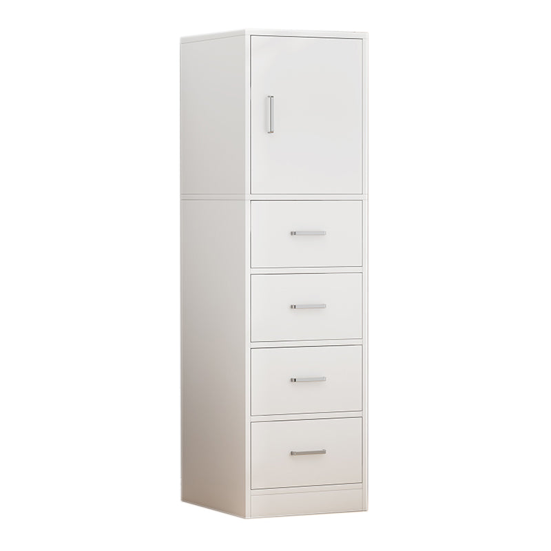 Contemporary Rectangle Accent Cabinet Manufactured Wood Knobs Accent Cabinet