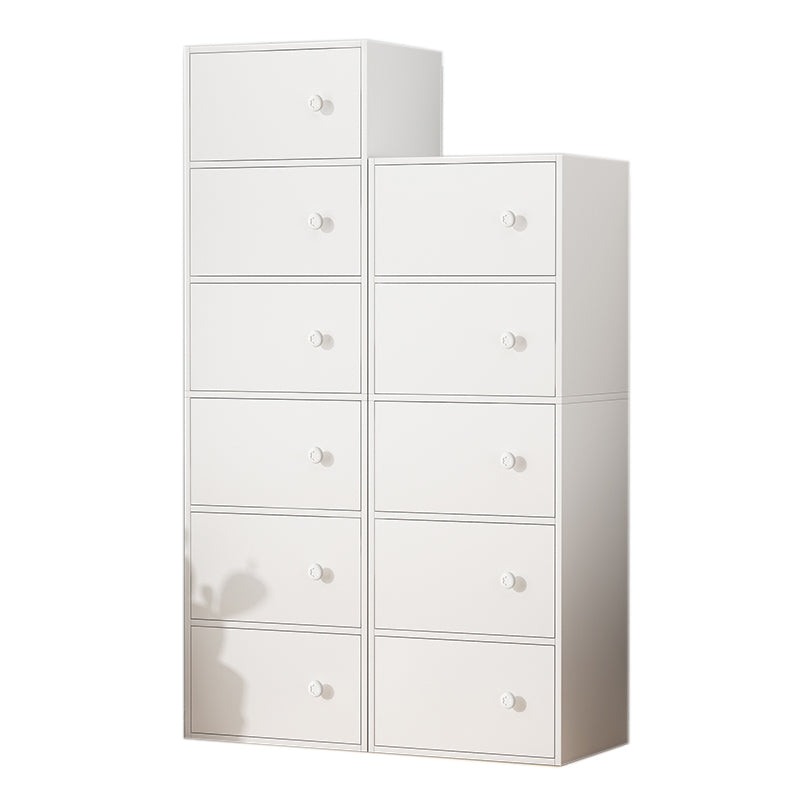 Contemporary Rectangle Accent Cabinet Manufactured Wood Knobs Accent Cabinet