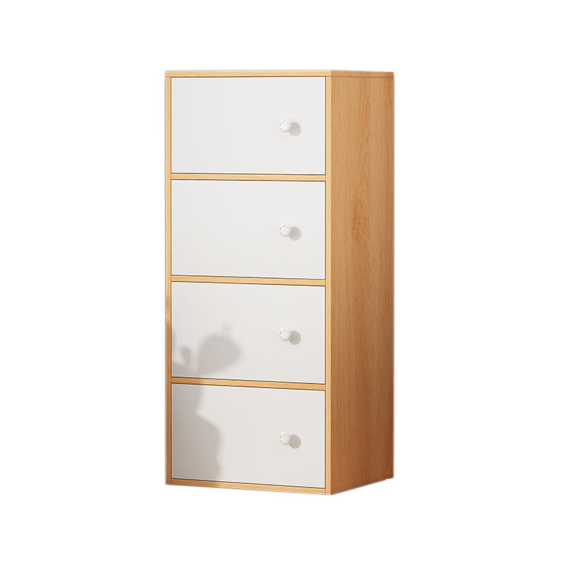 Contemporary Rectangle Accent Cabinet Manufactured Wood Knobs Accent Cabinet