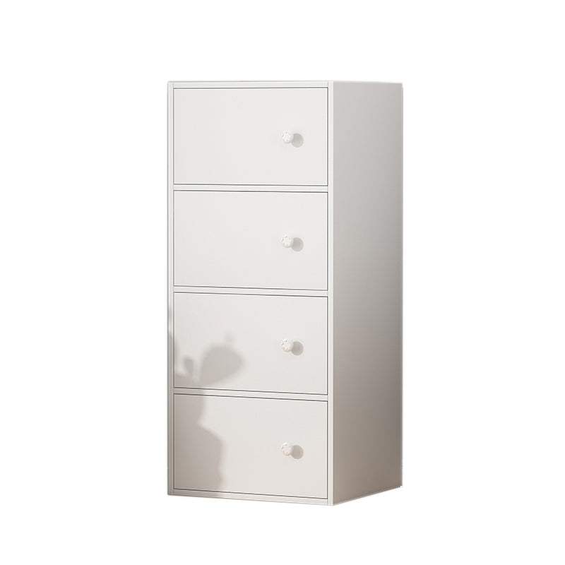 Contemporary Rectangle Accent Cabinet Manufactured Wood Knobs Accent Cabinet