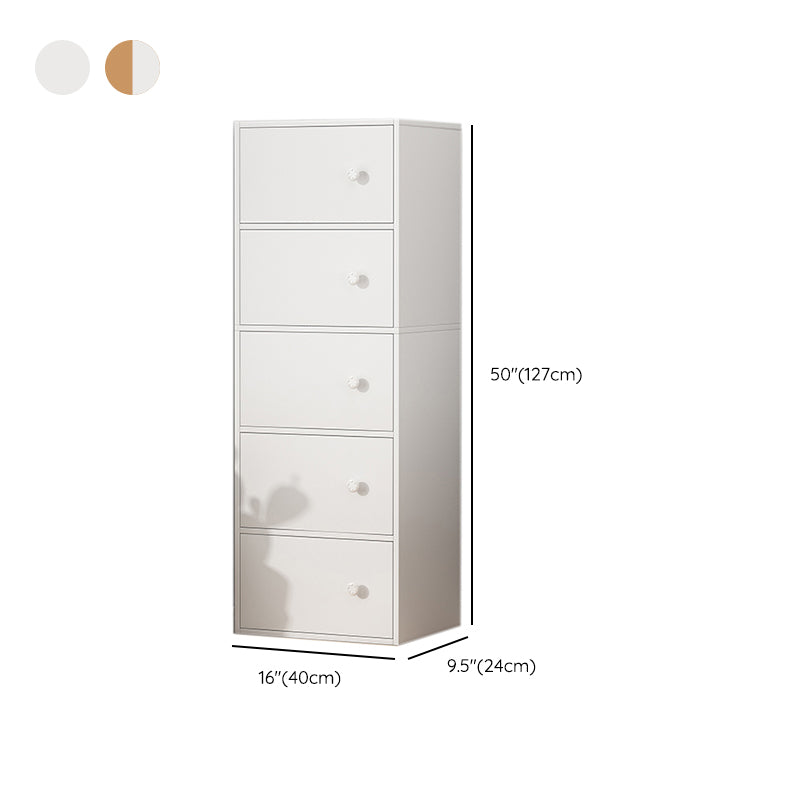 Contemporary Rectangle Accent Cabinet Manufactured Wood Knobs Accent Cabinet