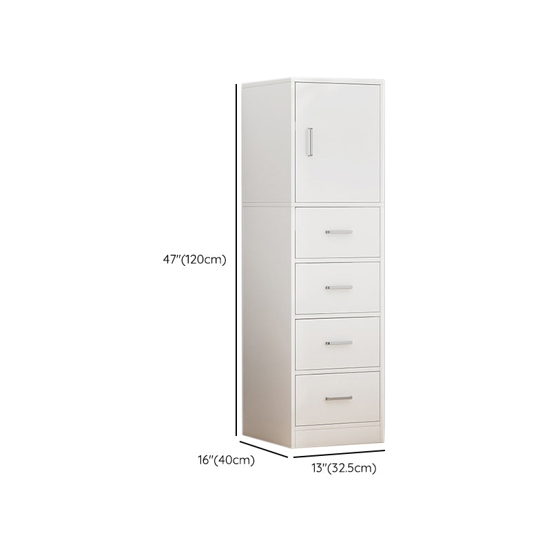 Contemporary Rectangle Accent Cabinet Manufactured Wood Knobs Accent Cabinet